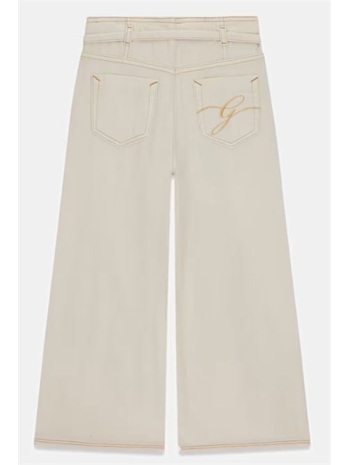gmd rigid bull denim palazzo GUESS | J6GB02 WH630G012